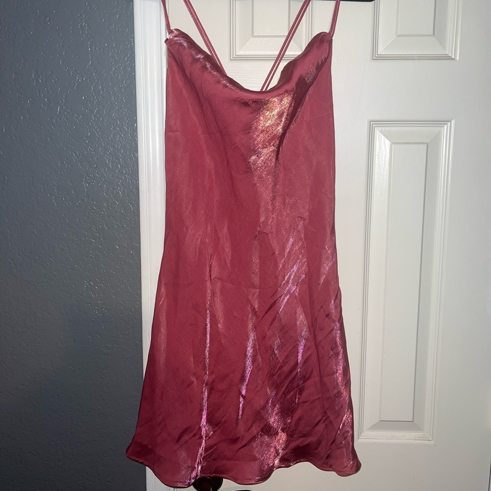 Pink Mini Dress